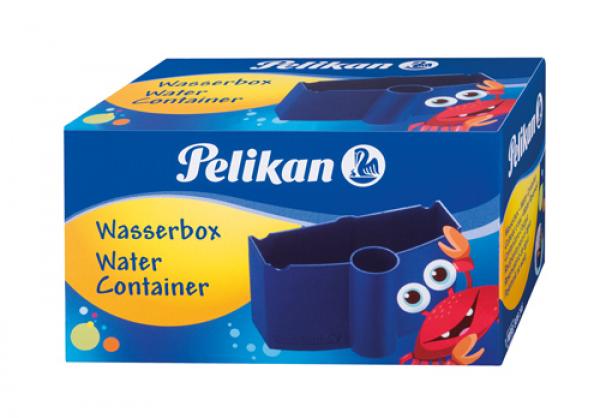 Pfeifer Shop Pelikan Wasserbecher Mit Pinselhalter Blau